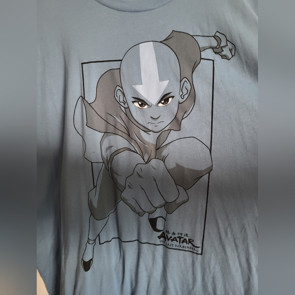 Nickelodeon Avatar Blue Long Sleeve Tee